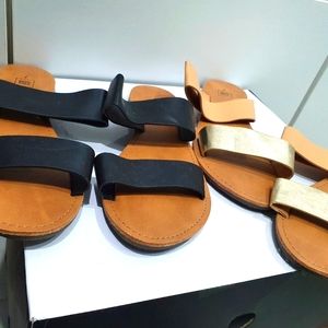 kmart | Shoes | Two Pair Of Sandals From Kmart Size 7 | Poshmark
